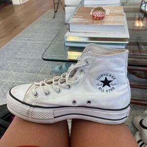 Converse Women's Classic White High-Tops